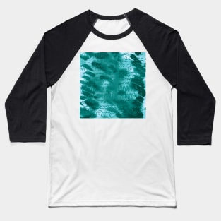 Teal hieroglyphics Baseball T-Shirt